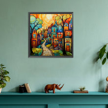 Load image into Gallery viewer, Diamond Painting - Full Round - color house (30*30CM)
