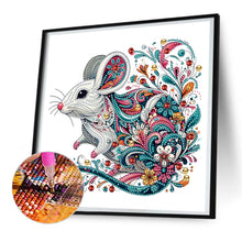 Load image into Gallery viewer, Diamond Painting - Partial Special Shaped - exquisite mouse (30*30CM)
