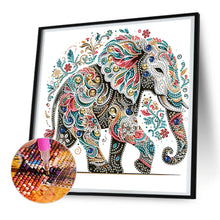 Load image into Gallery viewer, Diamond Painting - Partial Special Shaped - exquisite elephant (30*30CM)
