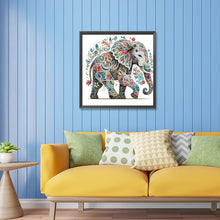 Load image into Gallery viewer, Diamond Painting - Partial Special Shaped - exquisite elephant (30*30CM)
