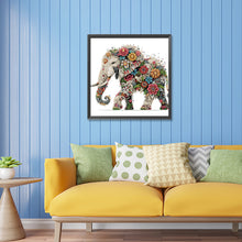 Load image into Gallery viewer, Diamond Painting - Partial Special Shaped - exquisite elephant (30*30CM)
