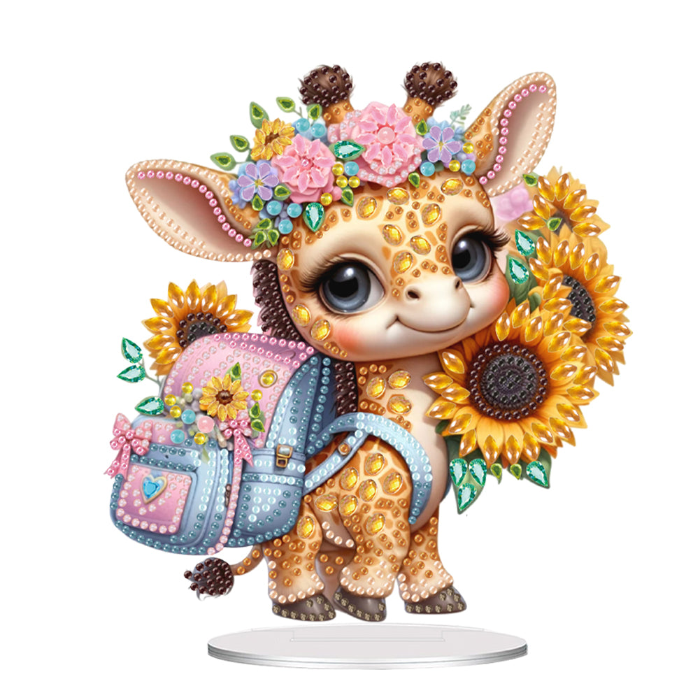 Acrylic Dinosaur Desktop Diamond Art Kits Diamond Painting Desktop Ornaments Kit