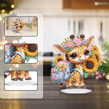 Load image into Gallery viewer, Acrylic Dinosaur Desktop Diamond Art Kits Diamond Painting Desktop Ornaments Kit
