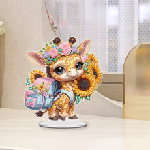 Load image into Gallery viewer, Acrylic Dinosaur Desktop Diamond Art Kits Diamond Painting Desktop Ornaments Kit
