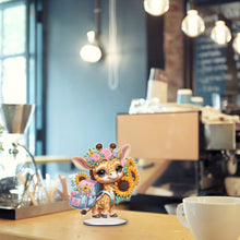 Load image into Gallery viewer, Acrylic Dinosaur Desktop Diamond Art Kits Diamond Painting Desktop Ornaments Kit
