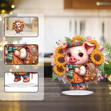 Load image into Gallery viewer, Acrylic Dinosaur Desktop Diamond Art Kits Diamond Painting Desktop Ornaments Kit
