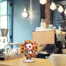 Load image into Gallery viewer, Acrylic Dinosaur Desktop Diamond Art Kits Diamond Painting Desktop Ornaments Kit
