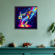 Load image into Gallery viewer, Diamond Painting - Full Round - football (30*30CM)

