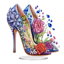 Load image into Gallery viewer, High Heels Special Shaped Diamond Painting Tabletop Ornaments Kit Home Decor
