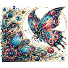 Load image into Gallery viewer, Diamond Painting - Partial Special Shaped - Butterfly (35*30CM)

