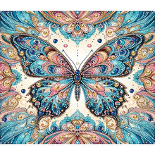 Load image into Gallery viewer, Diamond Painting - Partial Special Shaped - Butterfly (35*30CM)
