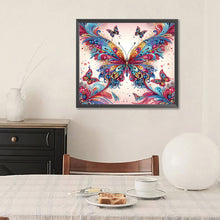 Load image into Gallery viewer, Diamond Painting - Partial Special Shaped - Butterfly (35*30CM)
