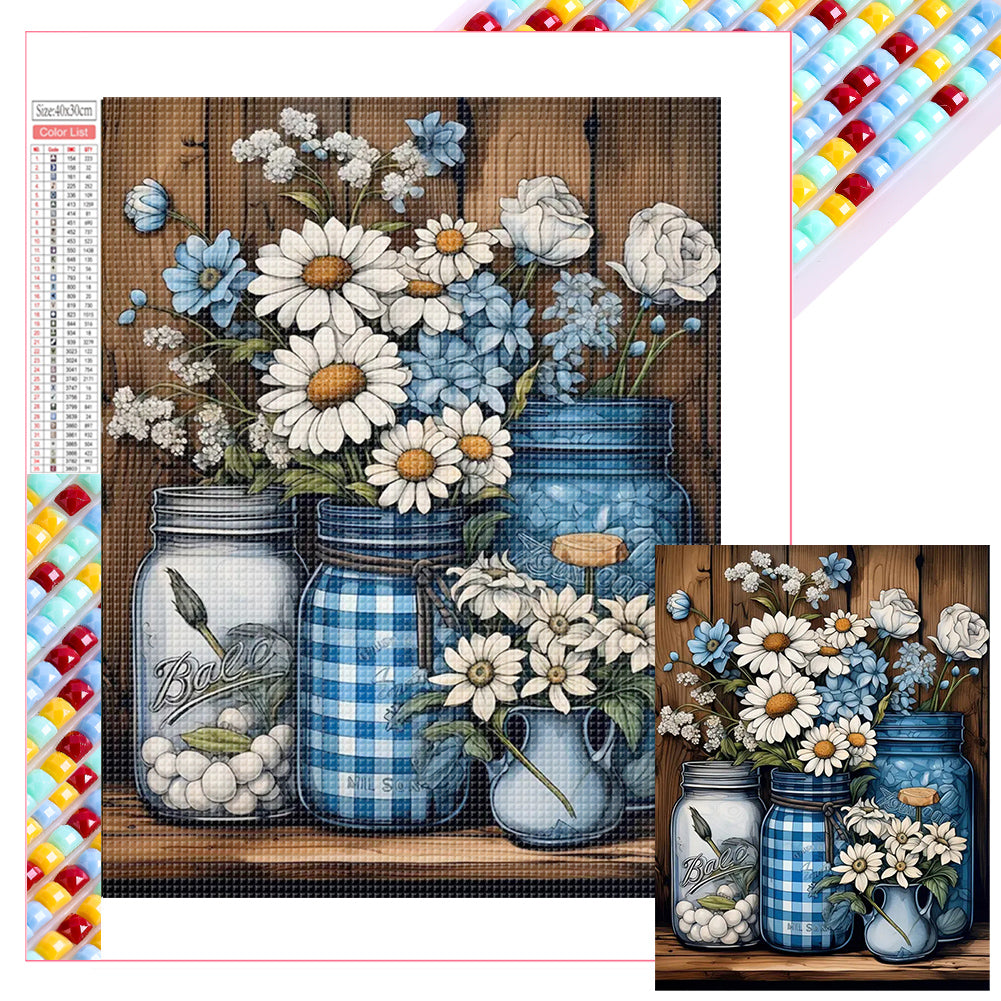 Diamond Painting - Full Square - Flowers and plants series (30*40CM)