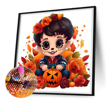 Load image into Gallery viewer, Diamond Painting - Full Round - skull doll (30*30CM)
