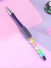 Load image into Gallery viewer, Diamond Painting Pen Diamond Art Pen with Glowing Bead for Kids Adults (Purple)
