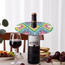 Load image into Gallery viewer, Acrylic Special Shaped Line Art Diamond Art Wine Glass Organizer for Bar Decor
