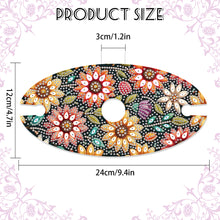 Load image into Gallery viewer, Acrylic Special Shaped Flower Art Diamond Art Wine Glass Organizer for Bar Decor
