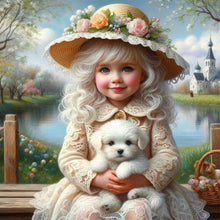 Load image into Gallery viewer, Diamond Painting - Full Round - dress kids (40*40CM)
