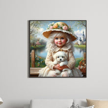 Load image into Gallery viewer, Diamond Painting - Full Round - dress kids (40*40CM)
