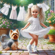 Load image into Gallery viewer, Diamond Painting - Full Round - Adorable children (40*40CM)
