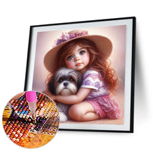 Load image into Gallery viewer, Diamond Painting - Full Round - Adorable children (40*40CM)
