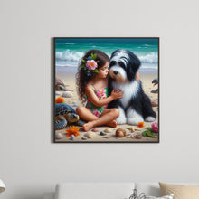 Load image into Gallery viewer, Diamond Painting - Full Round - Adorable children (40*40CM)
