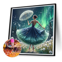 Load image into Gallery viewer, Diamond Painting - Full Round - dandelion girl (30*30CM)
