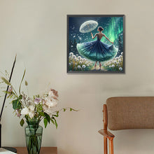 Load image into Gallery viewer, Diamond Painting - Full Round - dandelion girl (30*30CM)
