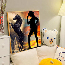 Load image into Gallery viewer, Diamond Painting - Full Round - cowboy (40*40CM)
