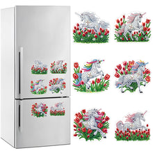 Load image into Gallery viewer, Special Shape Diamond Painting Cartoon Fridge Magnetic Stickers for DIY Crafts
