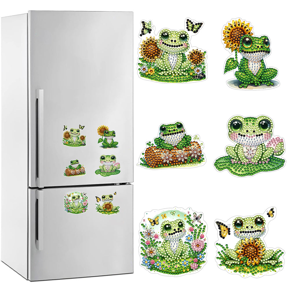 Special Shape Diamond Painting Cartoon Fridge Magnetic Stickers for DIY Crafts