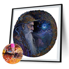 Load image into Gallery viewer, AB Diamond Painting - Full Round - The pensive old sage (40*40CM)

