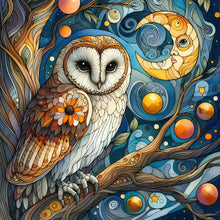 Load image into Gallery viewer, Diamond Painting - Full Square - owl (30*30CM)

