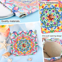 Load image into Gallery viewer, PU Partial Special Shaped Mandala 5D DIY Diamond Painting Wallet Gifts for Women
