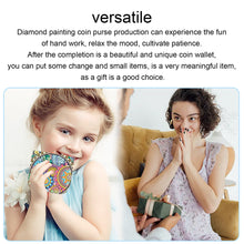 Load image into Gallery viewer, PU Partial Special Shaped Mandala 5D DIY Diamond Painting Wallet Gifts for Women
