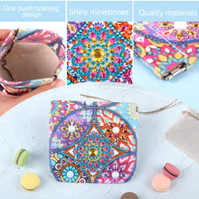 Load image into Gallery viewer, PU Partial Special Shaped Mandala 5D DIY Diamond Painting Wallet Gifts for Women
