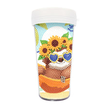 Load image into Gallery viewer, 470ml Cool Summer Diamond Decorate Water Bottle DIY Art for Kids Adults
