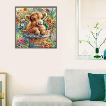 Load image into Gallery viewer, Diamond Painting - Partial Special Shaped - consume cattle (40*40CM)

