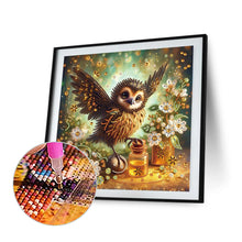 Load image into Gallery viewer, Diamond Painting - Partial Special Shaped - owl (40*40CM)
