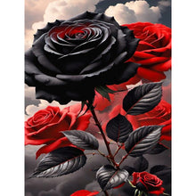 Load image into Gallery viewer, Diamond Painting - Full Round - dark rose (30*40CM)
