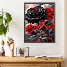 Load image into Gallery viewer, Diamond Painting - Full Round - dark rose (30*40CM)
