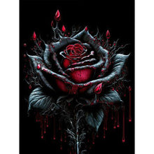 Load image into Gallery viewer, Diamond Painting - Full Round - dark rose (30*40CM)
