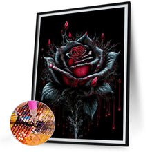 Load image into Gallery viewer, Diamond Painting - Full Round - dark rose (30*40CM)
