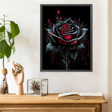Load image into Gallery viewer, Diamond Painting - Full Round - dark rose (30*40CM)
