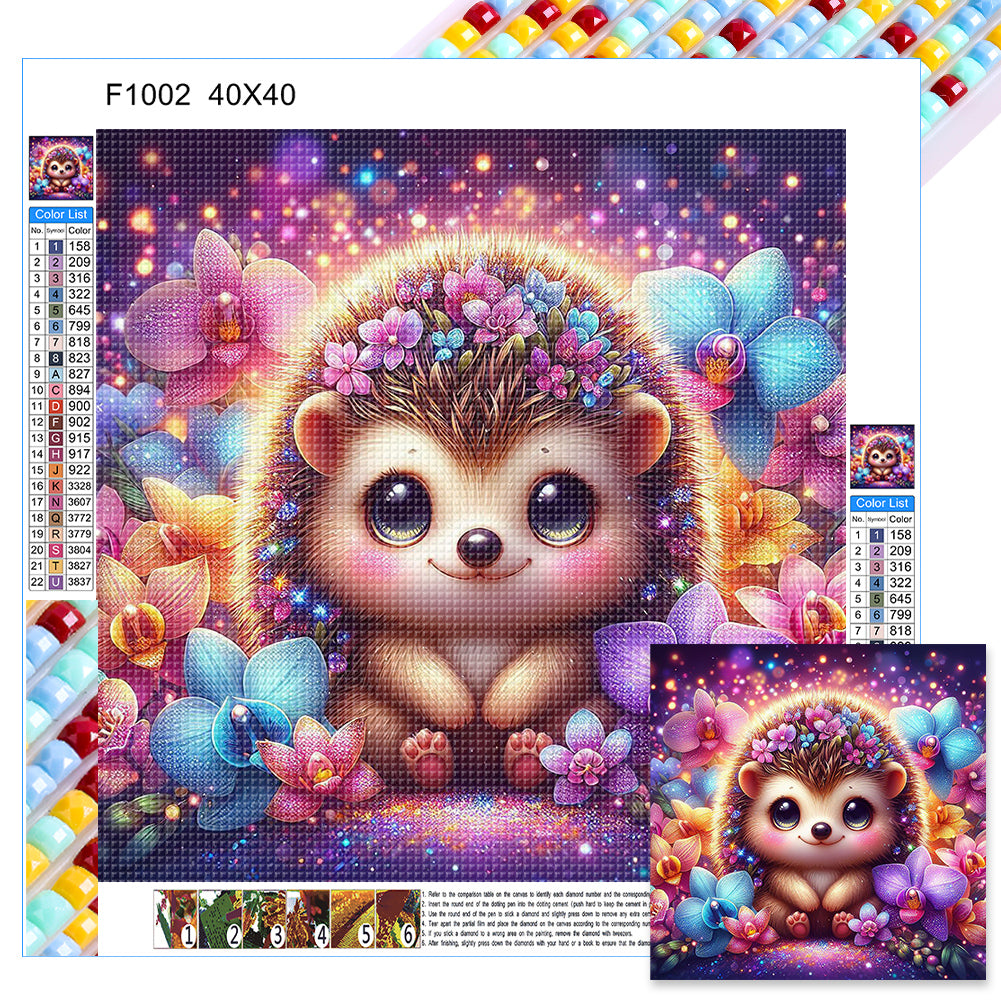Diamond Painting - Full Square - hedgehog (40*40CM)