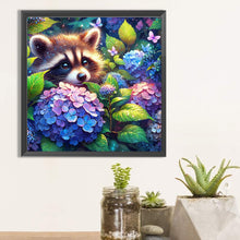 Load image into Gallery viewer, Diamond Painting - Full Square - raccoon (40*40CM)
