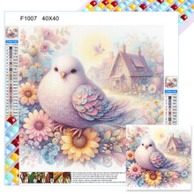Load image into Gallery viewer, Diamond Painting - Full Square - white dove (40*40CM)
