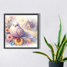 Load image into Gallery viewer, Diamond Painting - Full Square - white dove (40*40CM)
