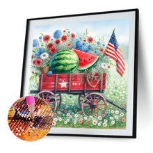Load image into Gallery viewer, Diamond Painting - Full Square - Independence Day Watermelon Garden (40*40CM)
