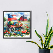 Load image into Gallery viewer, Diamond Painting - Full Square - Independence day garden (40*40CM)
